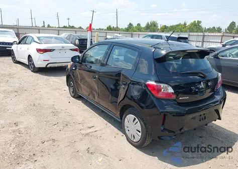 2024 Mitsubishi Mirage Es/Le from USA, damaged, VIN ML32AUHJ9RH015186